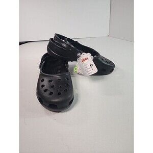 Black crocs Mary Jane women 10 new